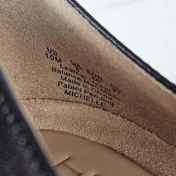 Naturalizer Womens Michelle Classic Black Leather High Heel Pump NWOB 10M - Picture 8 of 8